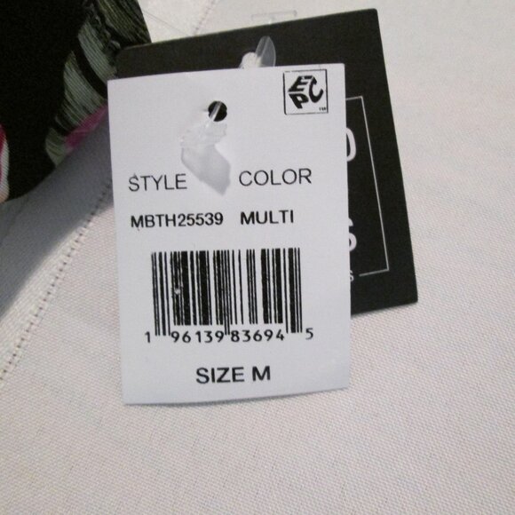 Bar III Floral-Print High-Waist High-Leg Bikini Bottoms NWT Sz M - Picture 7 of 8